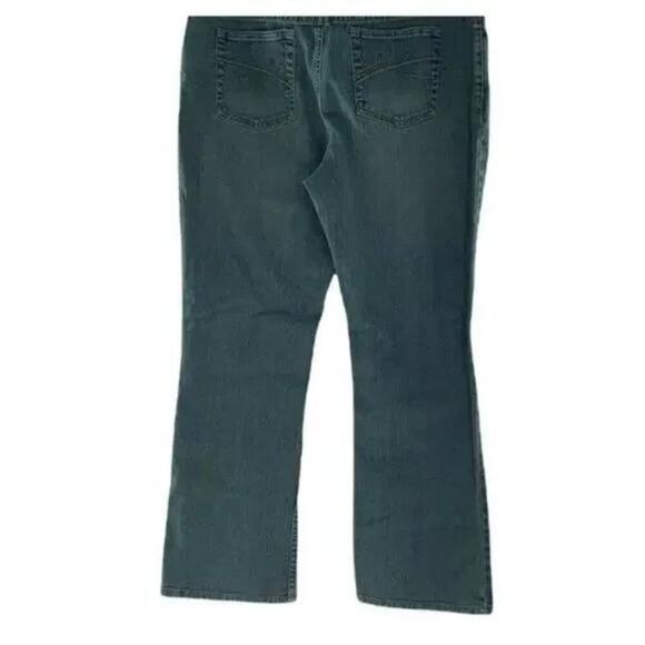 Liz Claiborne Womens Bootcut Blue Medium Wash Comfort Jeans Size 12 Petite - Picture 6 of 9